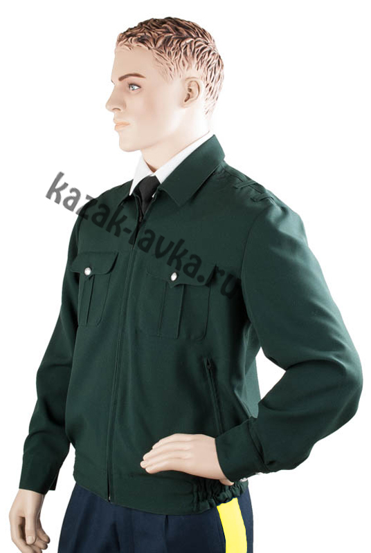 Двубортная домашняя или форменная куртка. Куртка ПШ Военная на молнии зеленая. Куртка форменная зеленая. МЕГАФОН форменная куртка.