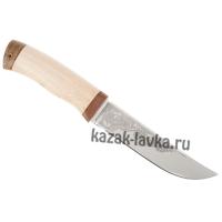 Нож Азия (сталь ЭИ107-нерж., рукоять - кап)