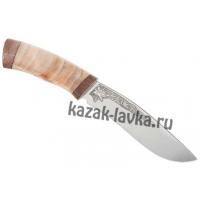 Нож Торнадо (сталь ЭИ107-нерж., рукоять - кап)
