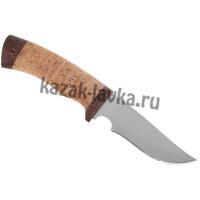 Нож Чибис (сталь ЭИ107-нерж., рукоять - береста)