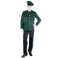Китель реестровый зеленый, габардин Оренбургского казачьего войска