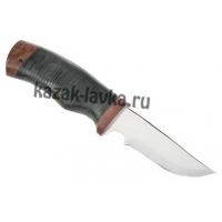 Нож Чибис (сталь ЭИ107-нерж.,кожа)