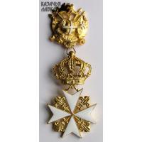 Копия Ордена святого Иоанна Иерусалимского (Мальтийский крест командорский)