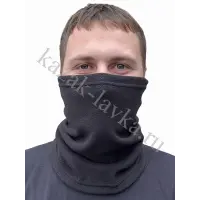 Бафф черный из флиса