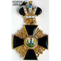 Копия Ордена Святой Анны 1 степени с короной парадный