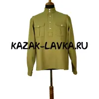 Рубаха походная для нижних чинов пехоты с бантовыми карманами неуставного обр. 1913 г.