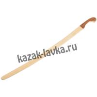 Шашка дерев.детская береза с накладками бук 58 см