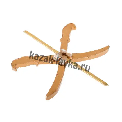 Эмблема Казачьих войск 2 вар.золото (шашки)_2