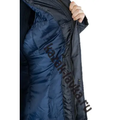 Куртка зимняя форменная темно-синяя4