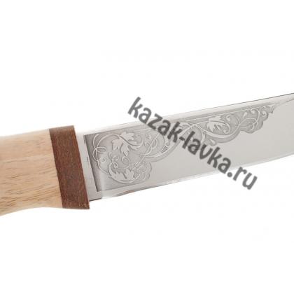 Нож Азия (сталь ЭИ107-нерж.,кап)_1
