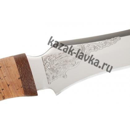 Нож Буран-1 (сталь ЭИ107-нерж.,береста)_1