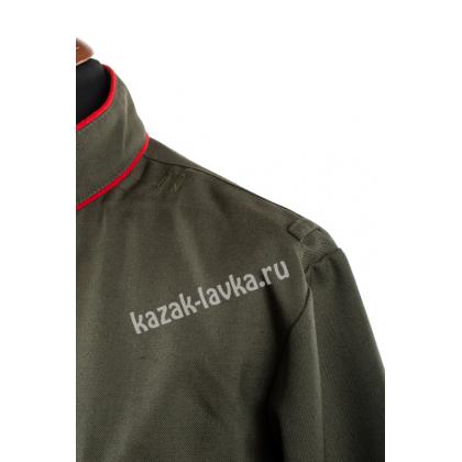 Гимнастерка оливковая красный кант, пш_5