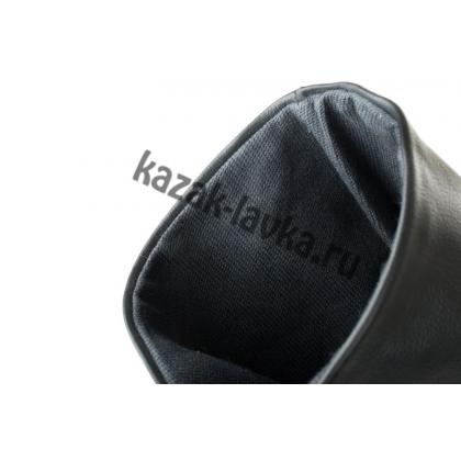 Сапоги кубанские женские, короткие черные_8