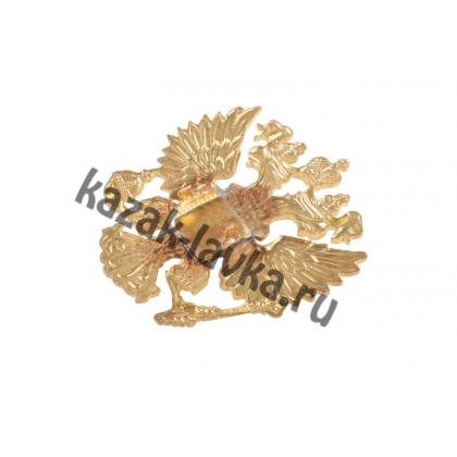 Накладка Орел РФ латунь1