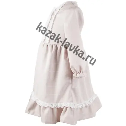 Платье детское Алина розовое1