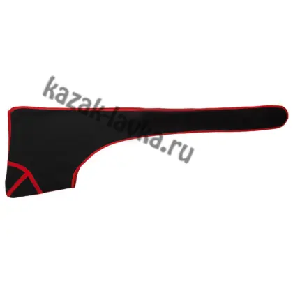 Башлык черный (сукно) крас1