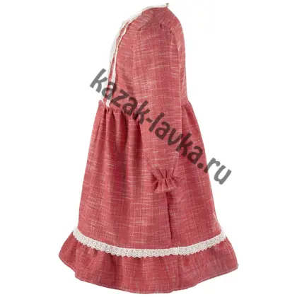 Платье детское Алина бордо1