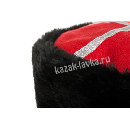 Кубанка искус. овчина черная_2